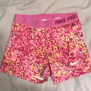 Women’s Multicolor Nike Pros